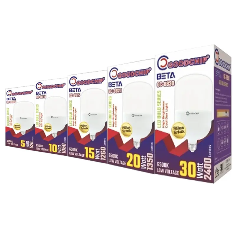 Bohlam Jumbo LED Goodchip Series Beta Lampu Bulb Kapsul Tabung 2