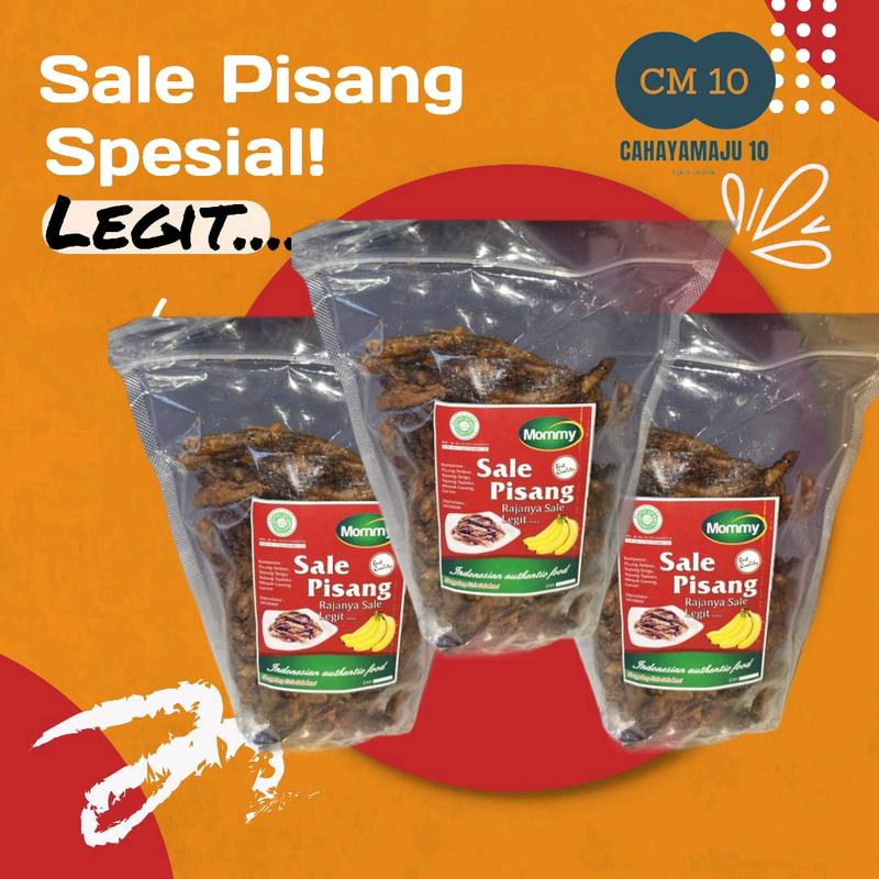 Sale Pisang mommy  Pisang sale Mommy 500gr Rendah gula Rendah lemak Makanan Food Snack, rasanya renyah dan legit Snacks Snack Cemilan Manis. 3