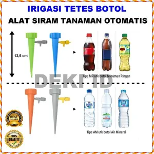 Irigasi Tetes Botol Bottle Drip Alat Siram Tanaman Otomatis