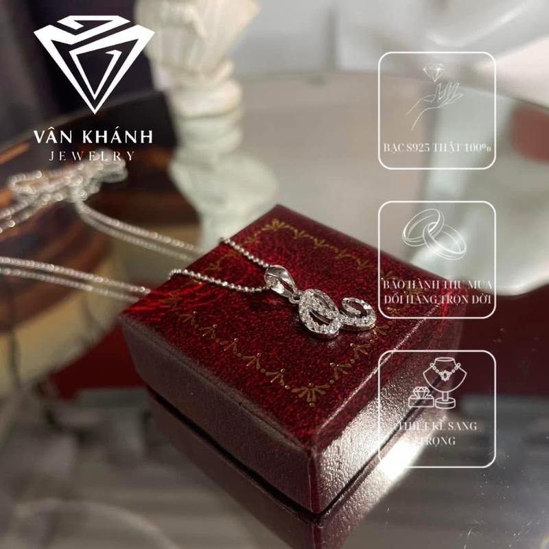 ME58 Mặt dây chuyền chữ cái ( Chọn chữ ) 8