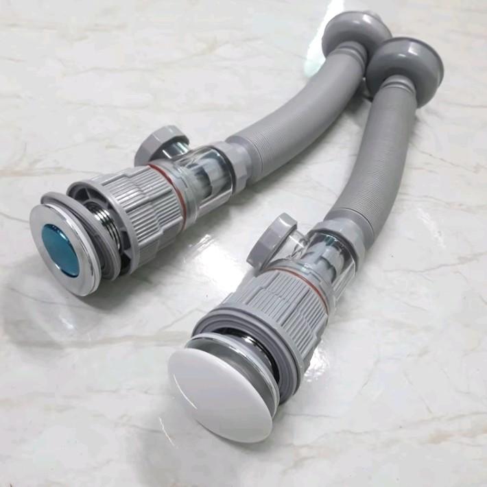 Ống Xả Xi Phông Đa Năng Thông Minh , Xả Ruột Gà Lavabo van khóa ...