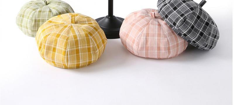 Product Introduction of Mũ Nồi, Nữ, Phong Cách Hàn Quốc, Dễ Phối Đồ, Mũ Họa Sĩ, Kẻ Sọc Nhật Bản, Ngọt Ngào Và Dễ Thương, Thời Trang Đơn Giản, Thích Hợp Cho Mùa Xuân Và Mùa Hè, Thời Trang Sinh Viên, 3-1116 19