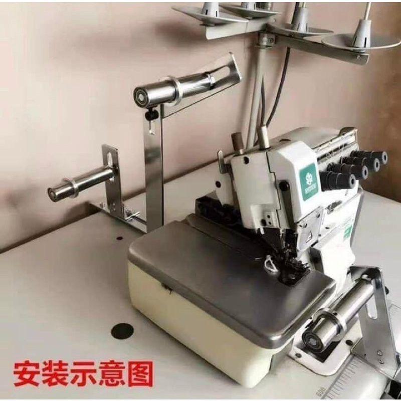 Bộ trợ lực căng chun/thun dùng máy may công nghiệp 1 kim và máy vắt sổ