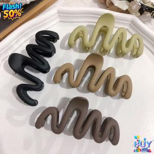 กิ๊บติดผม คลิปฉลามคลื่นระดับไฮเอนด์ สำหรับผู้หญิง กิ๊บติดผมซาลาเปาหลังศีรษะ กิ๊บหนีบผมขนาดใหญ่ เครื่องประดับผม กิ๊บหนีบผม ดีไซน์ใหม่ ดีไซน์สวยขั้นสูง ปี 2025