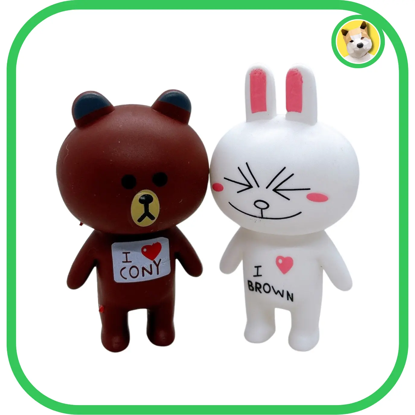 Mô hình gấu thỏ vịt bunny bear super cute đáng yêu trang trí bằng nhựa Tiệm Đồ chơi Beocaz