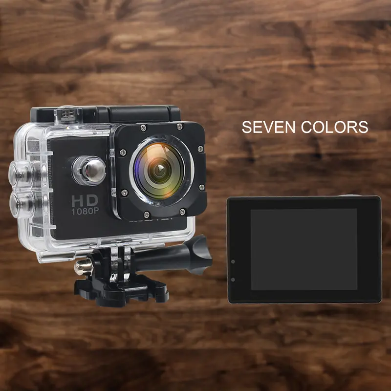 Deaohusn-Camera Độ Rõ Nét Cao, Đa Chức Năng, 2.0 Inch, Máy Quay Video Dưới Nước, Không Thấm Nước, Dành Cho Thể Thao 1