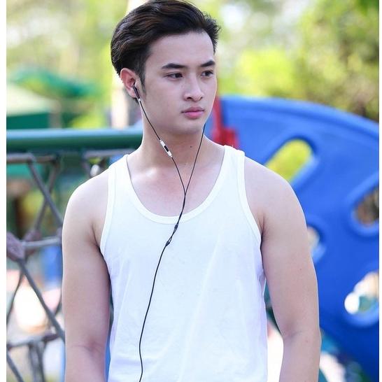 Combo 2 Áo ba 3 lỗ, Cộc tay nam Atino AC23 thun tanktop trắng trơn lót trong vải cotton co giãn siêu thấm mồ hôi Menswear Ba Lỗ