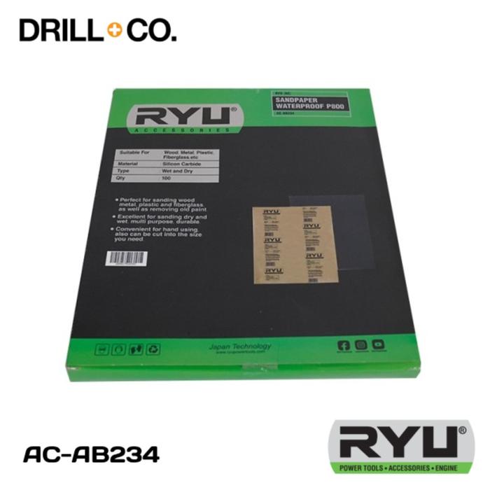 Gambar RYU Amplas Lembaran Grid P800 / Sandpaper Waterproof P800 dari Drill&Co Kota Administrasi Jakarta Barat Tokopedia