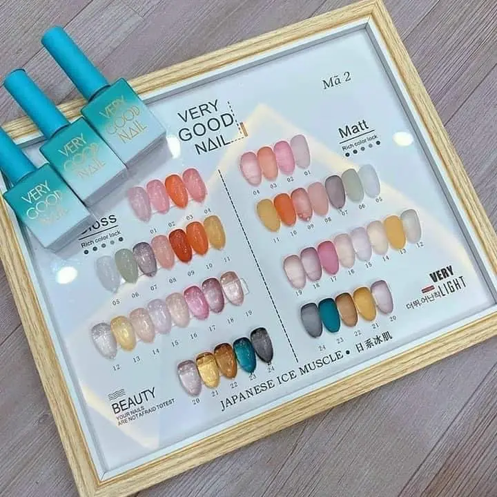 set thạch vrg 24 màu