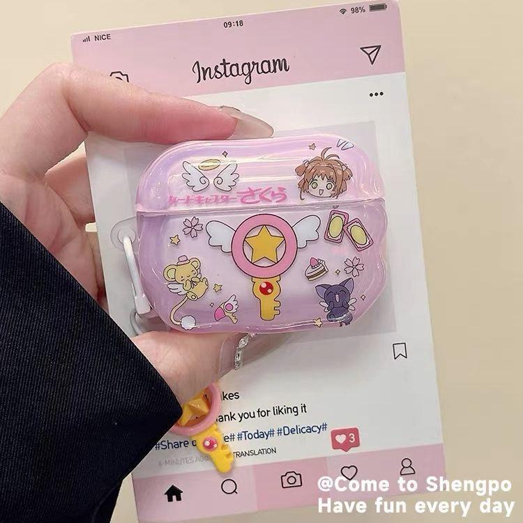 Họa tiết hoạt hình, cô gái xinh đẹp, Sakura Card Captor, cây đũa phép, hiện…