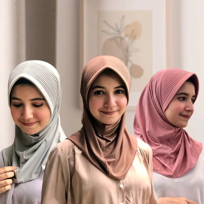 HIJAB SPORT PREMIUM | HIJAB SPORT SIZE (S)| HIJAB SPORTY Muslim Instan Santai HIJAB SPORT PET TEBAL & LEBAR | HIJAB SEKOLAH 4