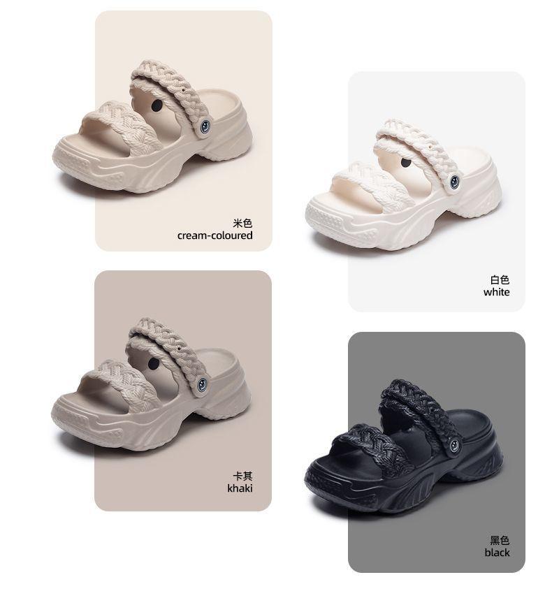 Product Introduction of Dép Nữ, Hàng Mới Về 25 Tháng 6 2022, Đế Eva, Chống Trượt, Siêu Nhẹ, Siêu Mềm, Đế 6cm, Tích Hợp Màu Maillard 5