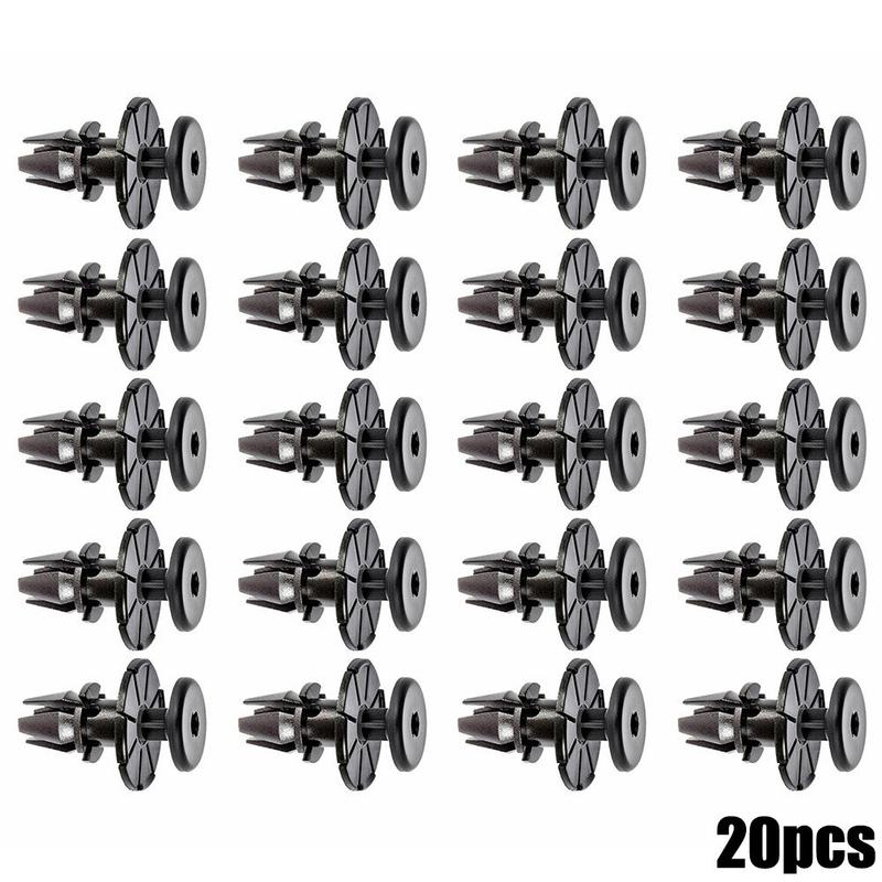 Núm Vít Chốt Che Phía Cửa, Miếng Đệm Nẹp Bệ Dải Đáy, 20 Cặp, Cho BMW 5 & 6 Dòng 0