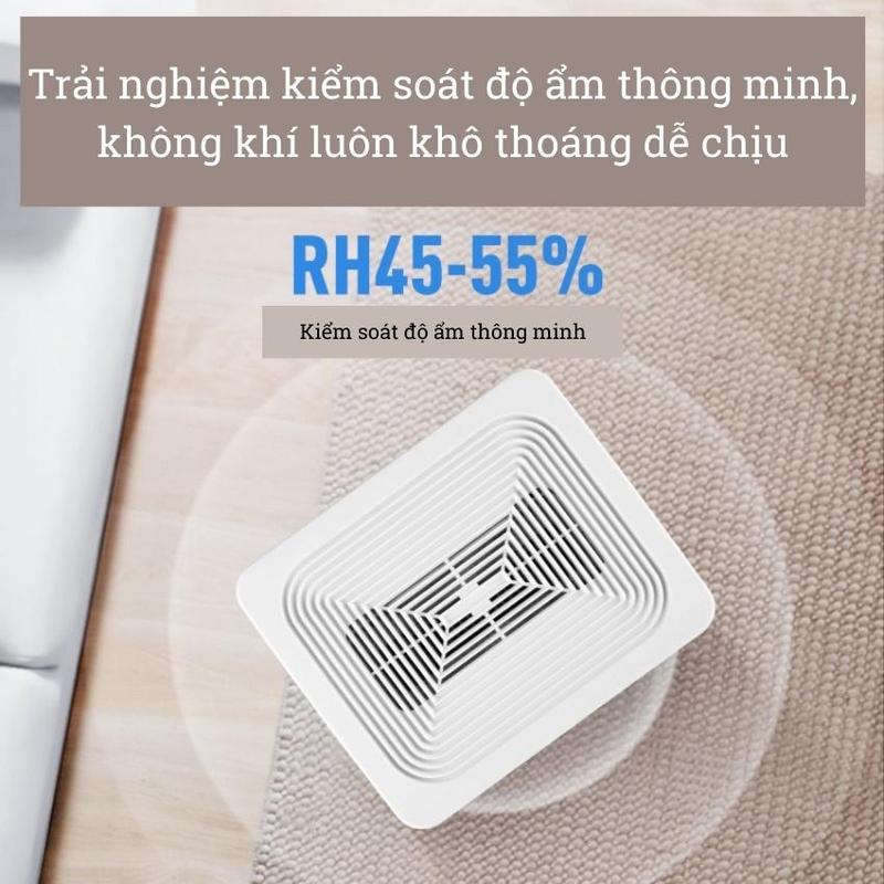 Máy hút ẩm gia đình, phòng ngủ mini SAST CG-982 - Bảo hành 3 tháng - Máy hút ẩm không khí chống nồm, ẩm mốc thông minh, độ ồn thấp, dung tích chứa 2l, tiết kiệm năng lượng 3