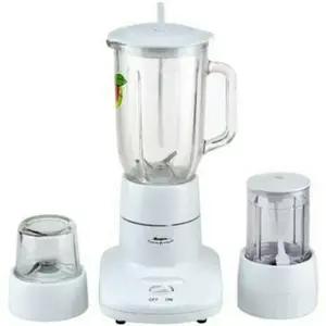 Maspion NEW Blender 3in1 Plastik 1 Liter BL-1273 PL ABU-ABU Hijau Pisau Stainless