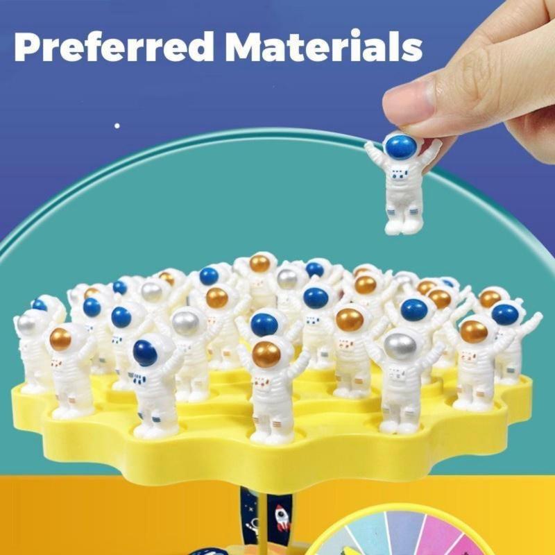 Pelat Keseimbangan Astronot/Mainan Astronot Keseimbangan/Mainan Edukasi Anak/Permainan Papan Untuk Melatih Pemikiran Logis Dan Konsentrasi Board Games Toys 5