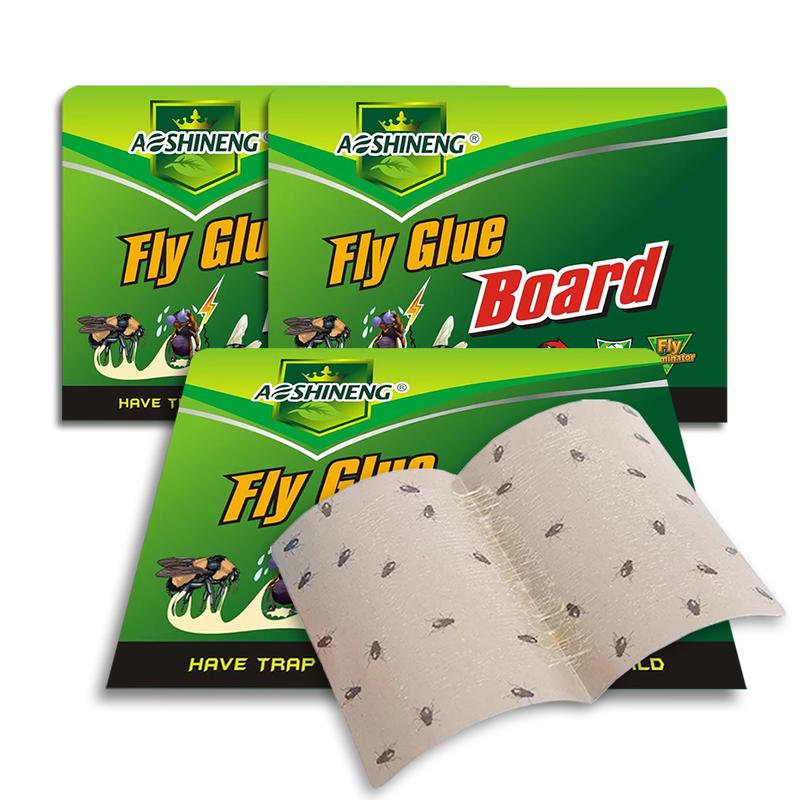 1Pc Fly Glue Board Powerful Effec Fly Trap Sticky Paper Original ...