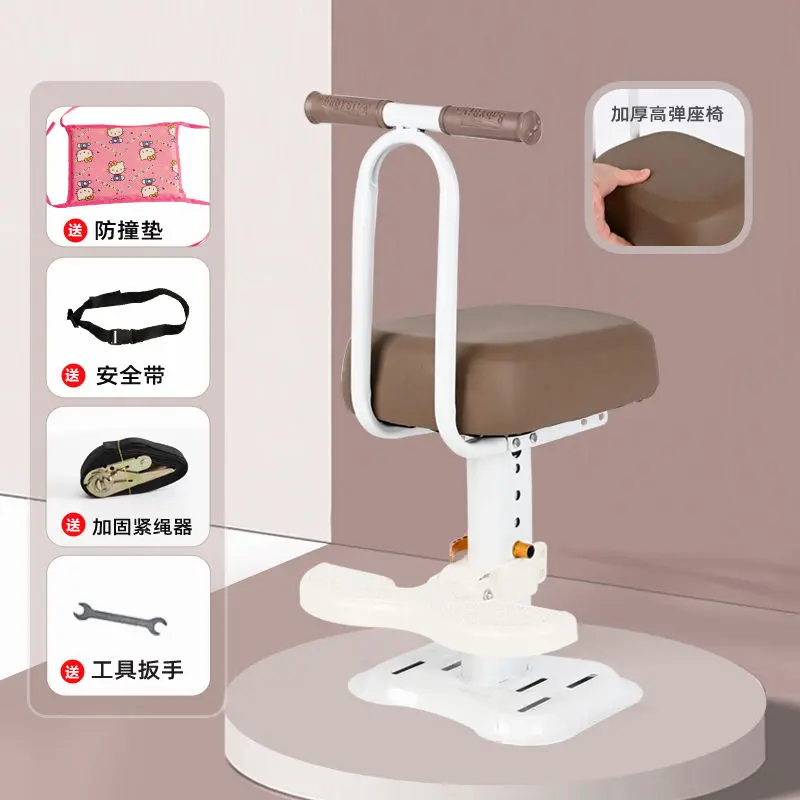 Ghế trẻ em cho xe Điện có thể Điều Chỉnh Ghế an toàn phía trước cho xe ô tô chạy pin Xe tay ga dành cho trẻ em Ghế trẻ Em Bé cỡ lớn Cho Bé 6