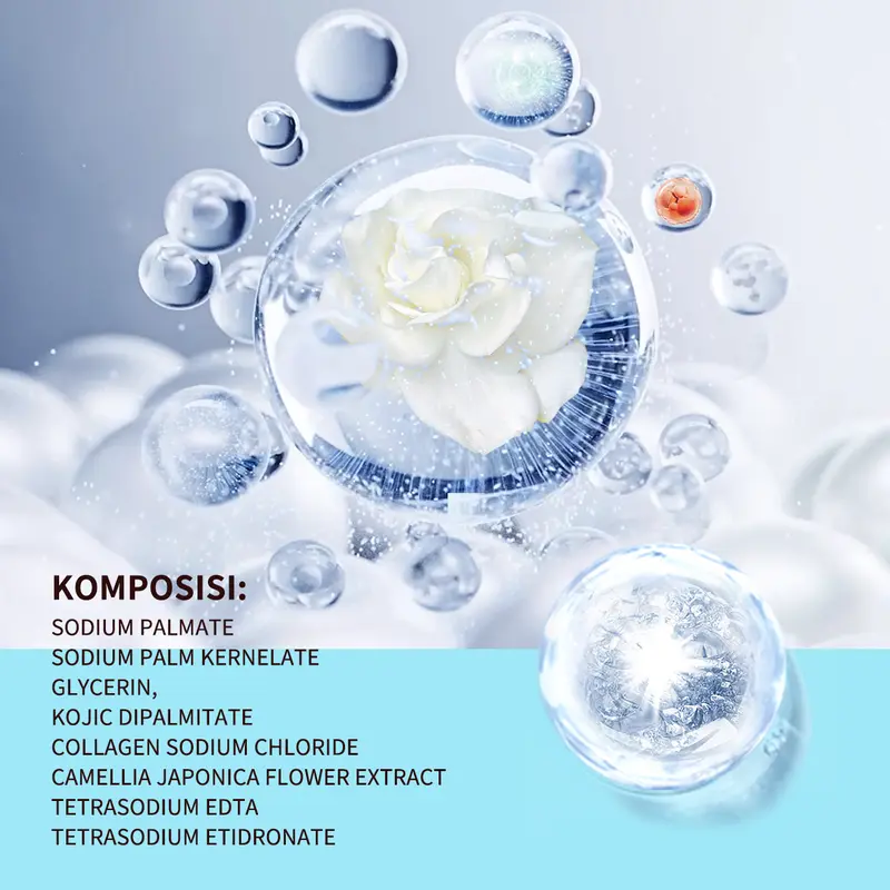 [DAPAT 10] WILLIE SALIM x KOJIS Kojic Collagen Brightening Soap 【90Gr*10Pcs】COD  Mencerahkan 4