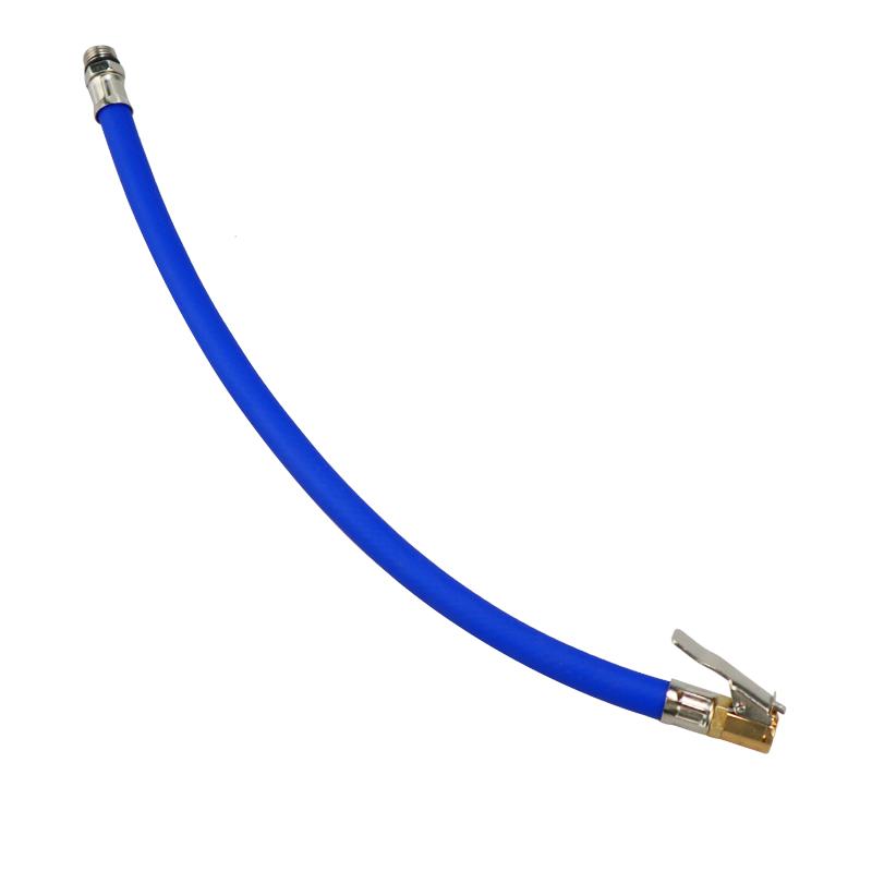 Product Introduction of Bicycle Inflator Tire Chuck Air Rubber Blue Self-locking Hose Copper Lock Clip Chuck Air Compressor Tyre Hose for Bikes Cycling 8