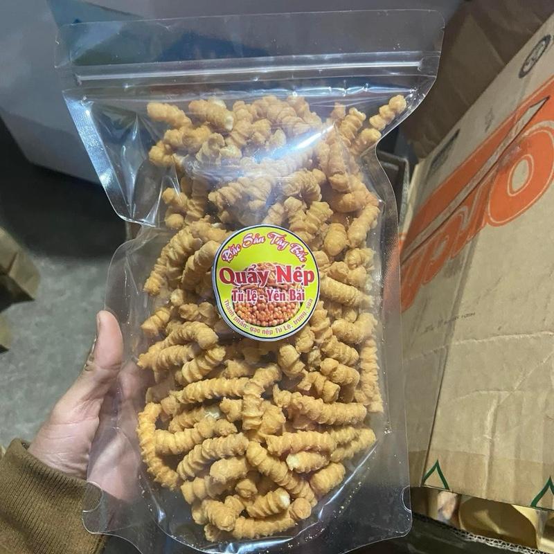 Bánh ăn vặt Quẩy nếp Tú Lệ-Yên Bái (1 gói 500g) 5