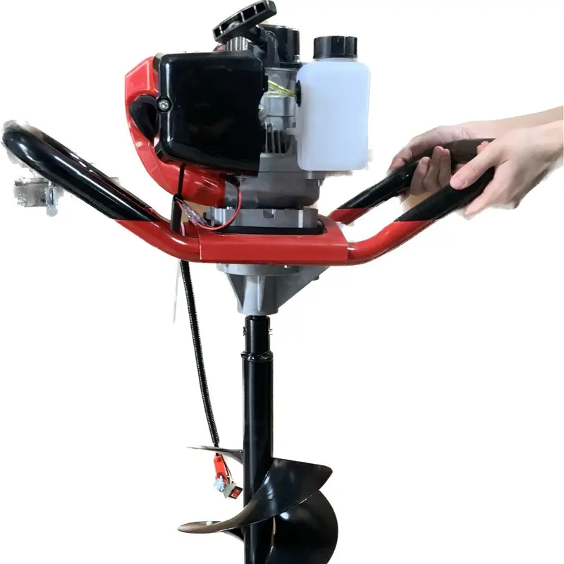 máy khoan đất trồng cây chạy xăng 2 thì 4