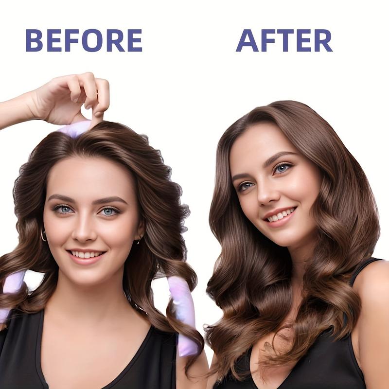 Product Introduction of Bộ Thanh Uốn Tóc Không Nhiệt, Băng Đô, Không Nhiệt, Lọn Tóc Lụa, Con Lăn Tóc Ruy Băng, Máy Uốn Tóc, Để Ngủ, Mềm Mại, Băng Đô, Để Tạo Kiểu 4