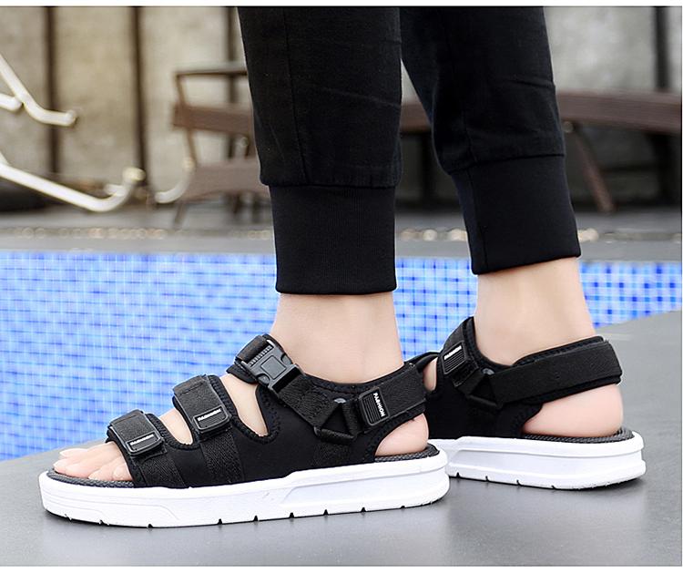 [Tiệm Dép TH] Dép sandal unisex học sinh nam nữ NiTa cao cấp phong cách ulzzang Hàn Quốc khóa chốt cao cấp chắc chắn đi cực êm mềm chân siêu bền 4