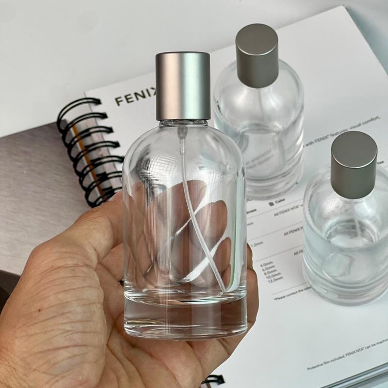 Vỏ rỗng, chai đựng nước hoa thủy tinh 30ml, 50ml, 100ml thân trụ tròn chắc…