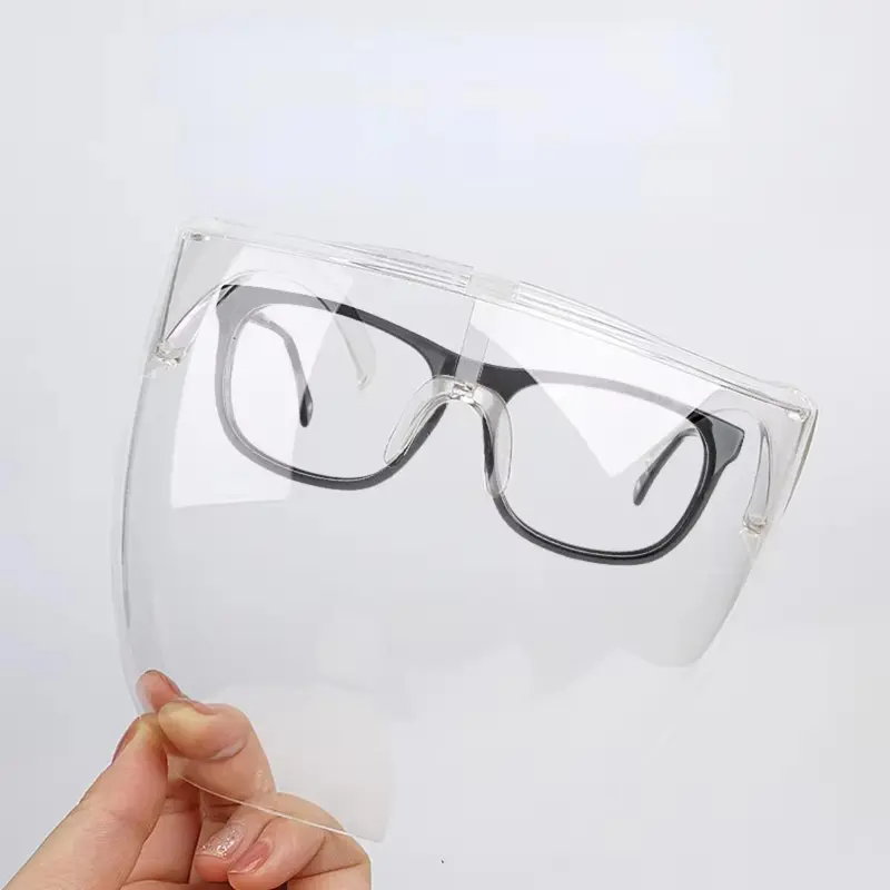 Kính bảo hộ toàn mặt, HD, chống sương mù, dành cho đầu bếp, lá dầu và lá chắn khói, mặt nạ cách ly màu bảo vệ Lý Tưởng cho thợ hàn, bảo vệ toàn diện 7