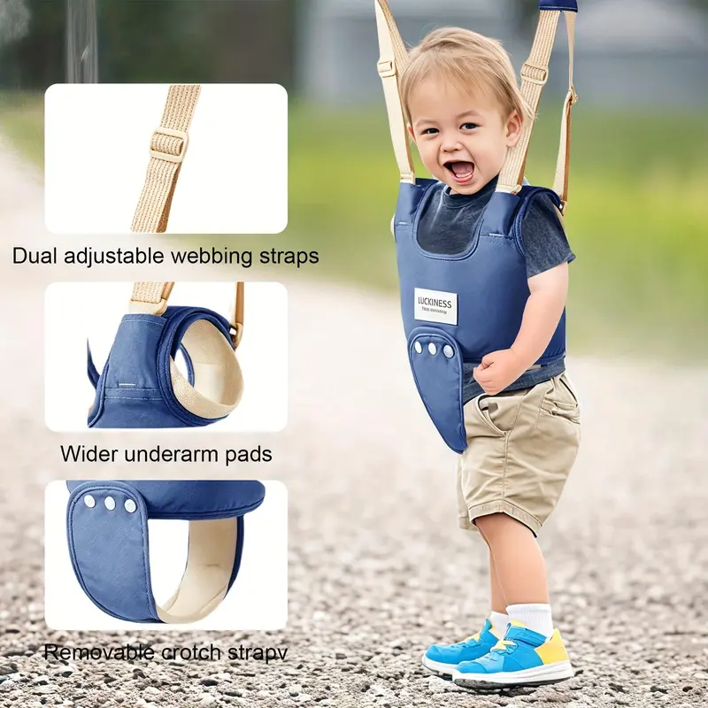 Baby Walker Belt, 1 Count Adjustable Baby Walking Belt, Waist Belt for Toddlers, Baby Walking Assistant, Baby Travel Essentials, Travel Accessories, Baby Essentials 3