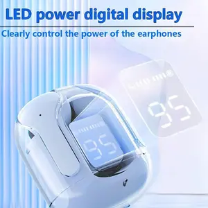 {SBS} Headphone Air31 Tws Bluetooth v5.3 In-Ear Earbuds In-Ear Headphone Bluetooth Tembus Peredam Bising Headphone HI-FI LED Tampilan Digital