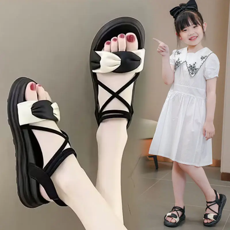Dép Xăng Đan Bé Gái, Thời Trang, Phong Cách Thể Thao, Giày Công Chúa, Thích Hợp Cho Mùa Hè, Hàng Mới Về Năm 2025, Dành Cho Trẻ Em Trung Bình Và Lớn, Thích Hợp Cho Bé Gái Và Học Sinh, Dép Đi Biển, Phong Cách Phương Tây