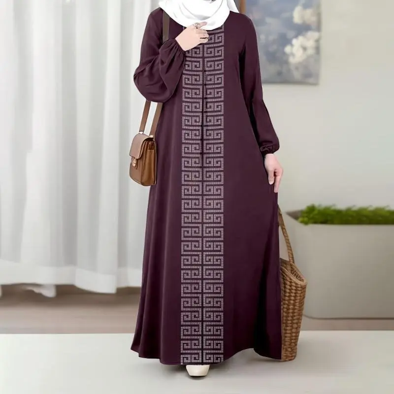 chinese dress ladies Prayer Abaya Dress for Women, Loose Solid Muslim Dress&Hijab Chiffon Long  Sleeve Full Coverage Dubai Kaftan Dress Middle East Arabian Caftan Kimono  Robe Islamic Ball Gown Apricot&Hijab One Size at Amazon Women's main image 1