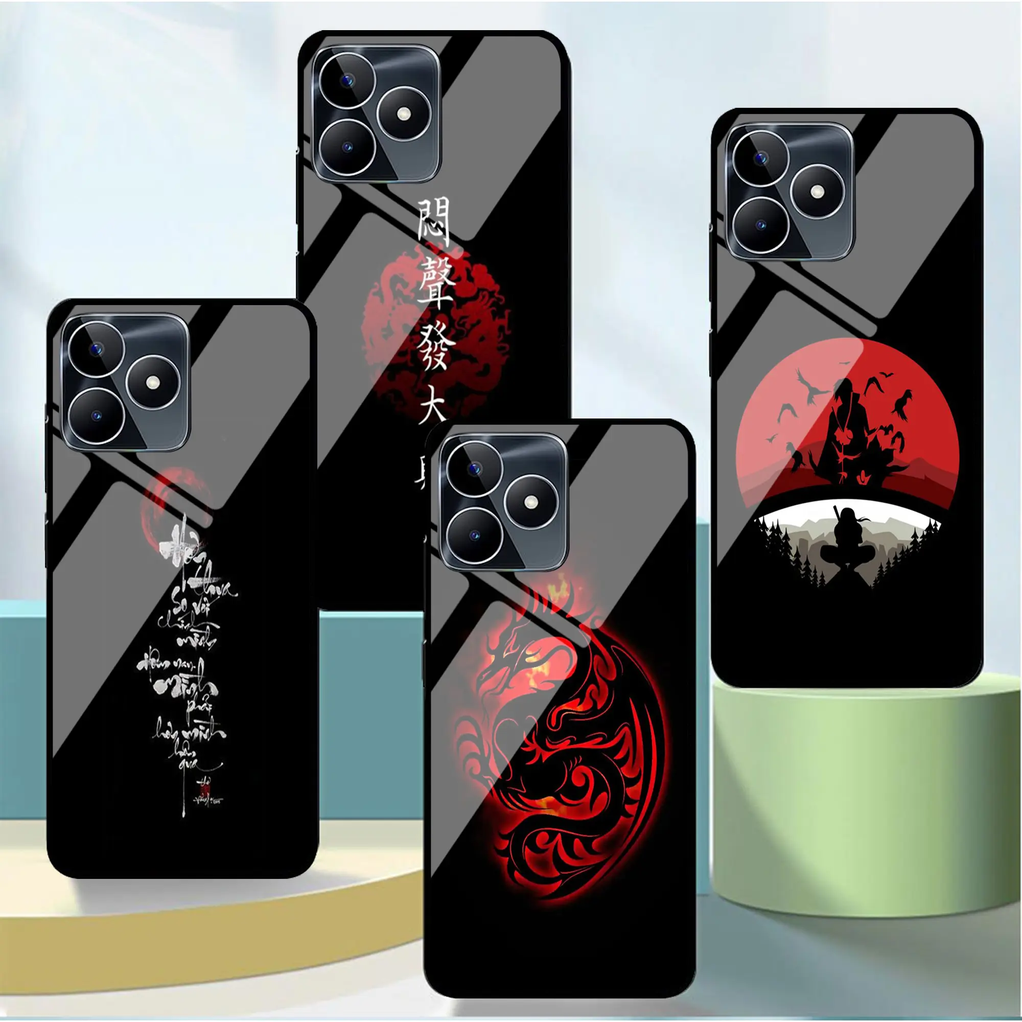 Softcase Glass [K01 1-4] C53 C51 Y20 Y21 Y22 Y16 Y35 A16 A17 A17k A55 A54 C55 C33 C30 C35 C15 C12 Lentur Case Glossy Casing