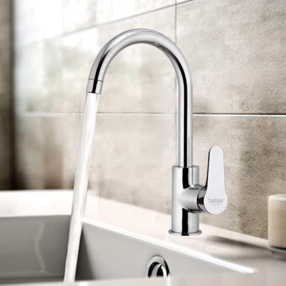 Product Introduction of Vòi rửa chén bát nóng lạnh VNL TK402 TaKing, thiết kế gọn gàng, tinh tế 6