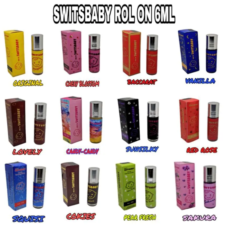 Promo Parfum Murah roll on swits baby 6Ml
