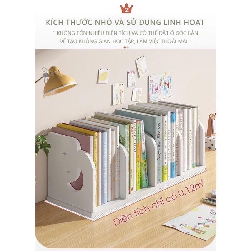 ￼Kệ sách để bàn sắp xếp sách bàn làm việc gọn gàng - IG410 4