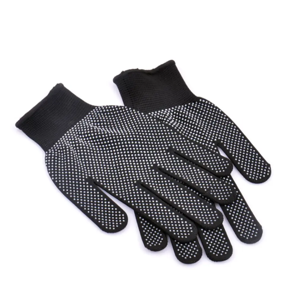 Zwudqco- 1 Pair Outdoor Anti-slip Sport Bike Cycling Safety Elastic Full Finger Gloves