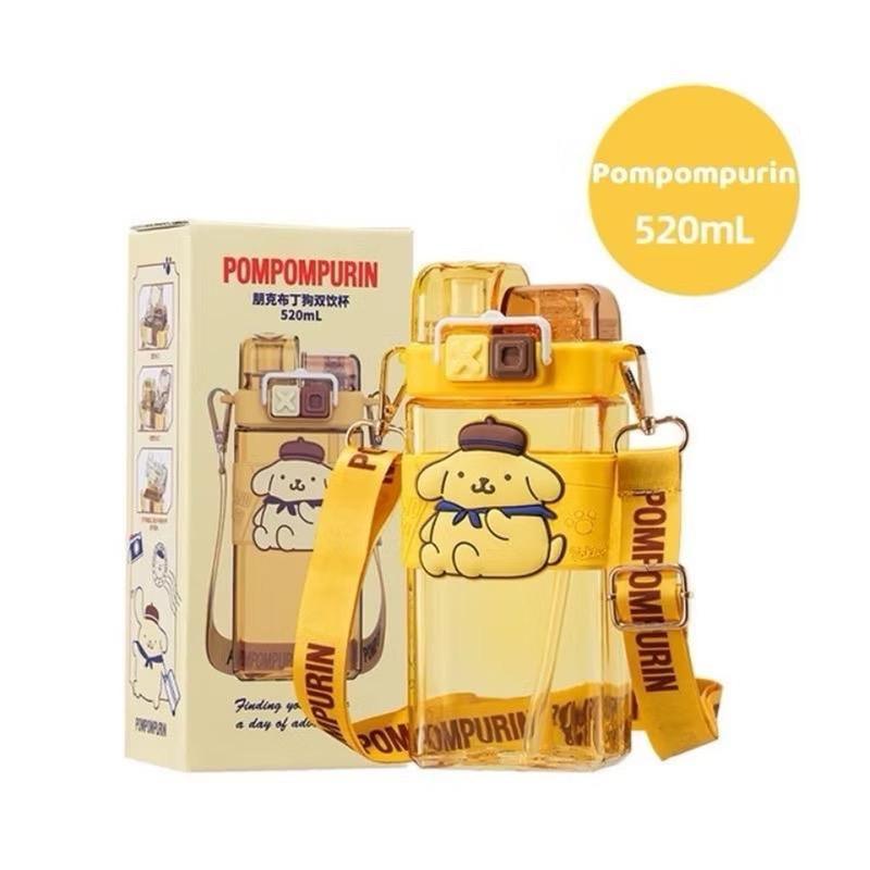 Bình Nước Đôi 520ML Hoạt Hình Disney Nhiều Mẫu Dễ Thương 3