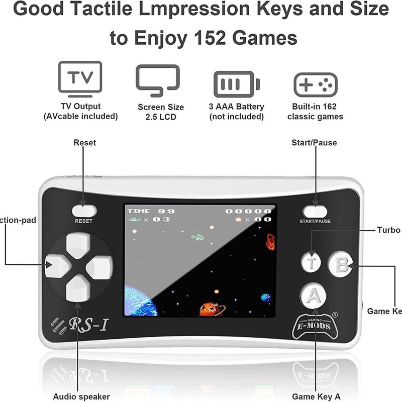Máy Chơi Game Cầm Tay Cầm Tay Với 220 Trò Chơi Cổ Điển Cổ Điển (Ngẫu Nhiên Màu Sắc), Vui Lòng Không Mua Nếu Lo ngại 2