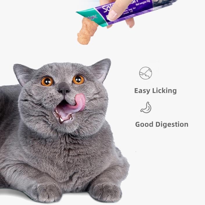Product Introduction of Cat Treats 15g Pet Cat Food Snacks Cat Wet Food for Kitten and Adult Aat Par Buy 10 Ship 20 Cat Wet Food Snacks 10
