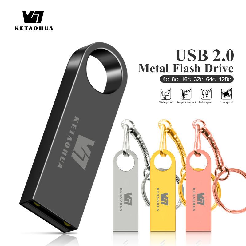 Ổ Đĩa Flash USB 128GB Kim Loại Quà Tặng Hệ Thống 32GB ổ đĩa flash usb usb2.0…