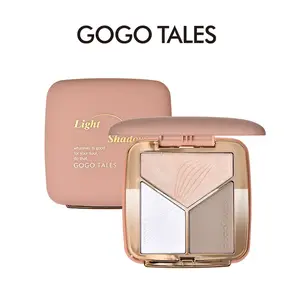 GOGO TALES Highlighter & Contour All-in-One Palette | Long Lasting and Easy to Apply