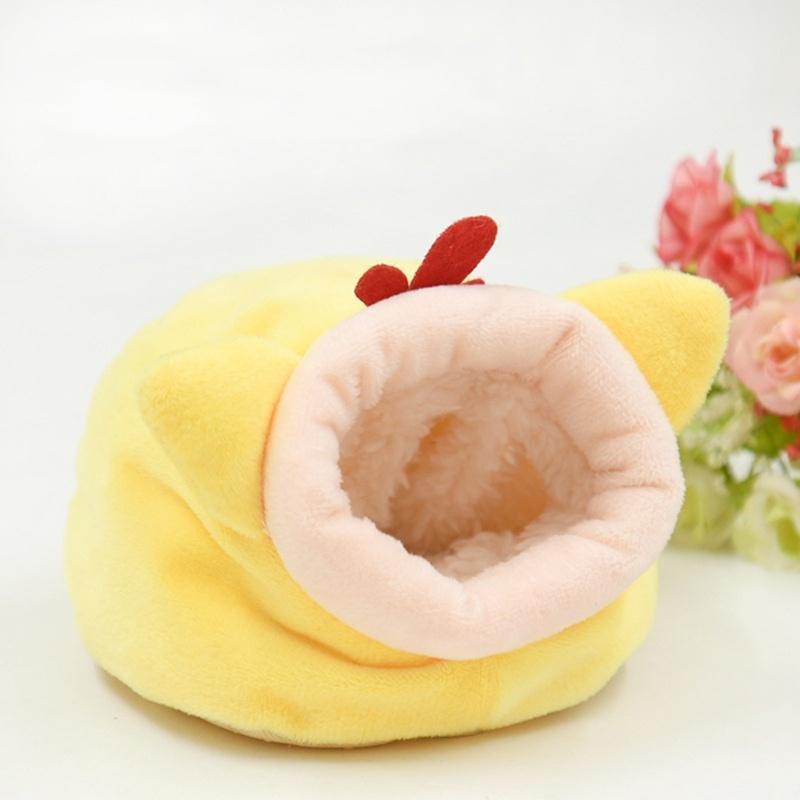 Product Introduction of Hamster Nest Winter Warmth Cotton Nest Winter Supplies with Velvet Removable and Washable Hamster Warmth Thickened Anti Bite Winter Cotton Nest 16