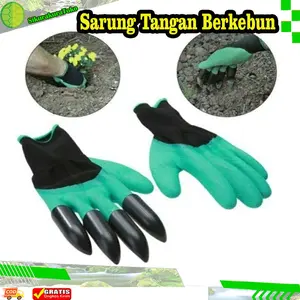Sarung Tangan Cakar Menggali Gali Tanah Berkebun Taman Claw Garden Gloves Sekop Box