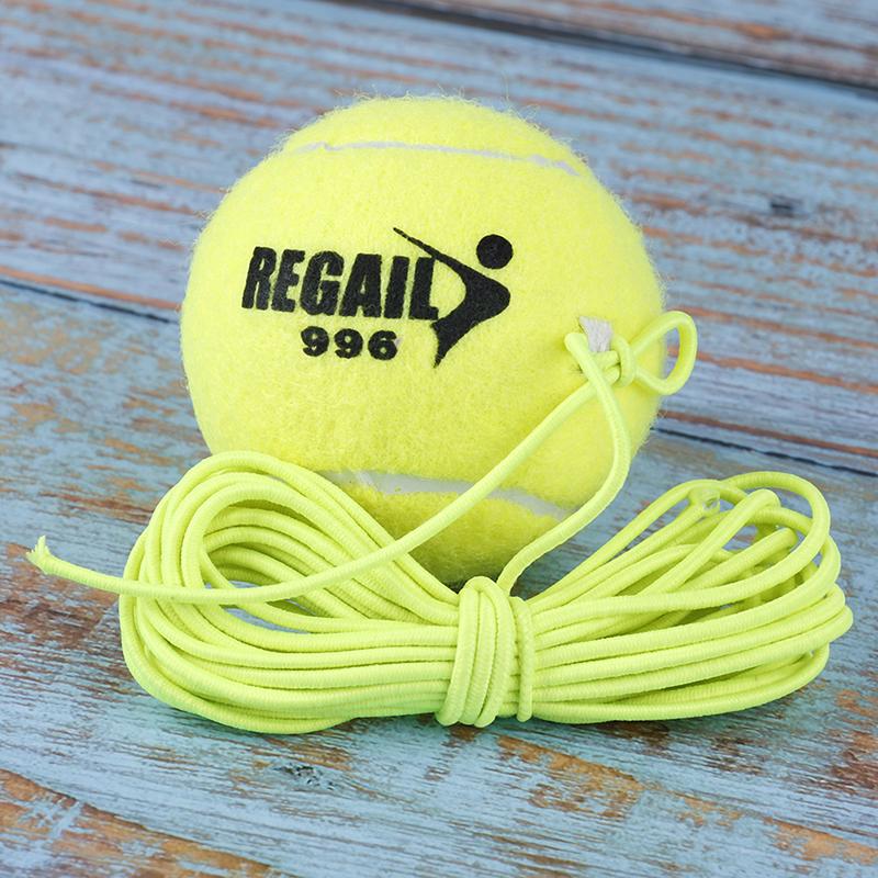 Product Introduction of Elastic Rubber Band Tennis Ball Single Practice Training Belt Line Cord Tool 19