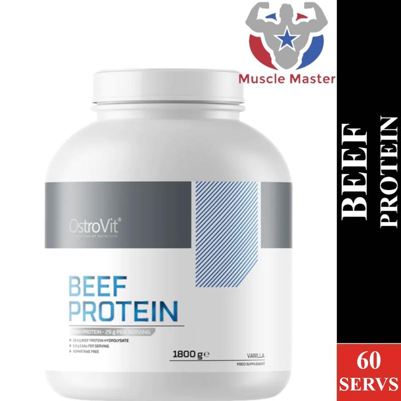 [TẶNG BÌNH] Bột Protein Bò OstroVit Beef Protein (1.8Kg)