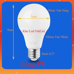 Bóng Đèn Led Nháy RGB 1w 3w trang trí nhà hàng quán cà phê decor phòng