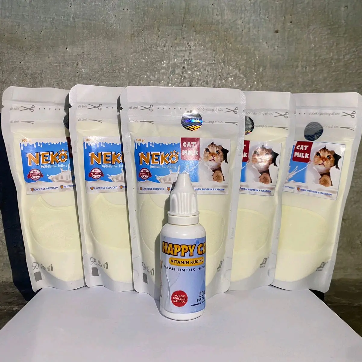 Susu kucing Neko + Vitamin, kitten, dewasa, cat milk